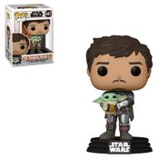 Funko Pop Star Wars 461 The Mandalorian w/ Grogu Baby Yoda