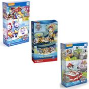 Conjunto de Quebra-Cabeça - Patrulha Canina - 3 puzzles - Modelos Sortidos - Grow
