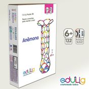 Quebra-cabeça Edulig Puzzle 3D Anêmona - 138 peças e conexões - 4NHSG9RRE - Edulig