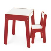 Conjunto De Mesa E Cadeira Infantil - Junges