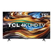 Smart TV 75 Polegadas LED 4K Ultra HD Google TV P755 - TCL - Preto - Bivolt