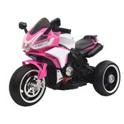 Motocicleta eletrica - 3 Rodas - Rosa - 12v4ah - Shiny Toys
