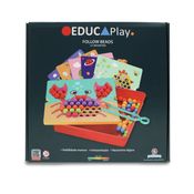 Educa Play - Follow Beads - 12 Desafios Bm054 - Polibrinq