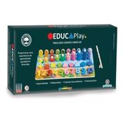 Educa Play - Matemática - Tabuleiro Somar e Brincar Bdm28 - Polibrinq