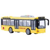 Ônibus Escolar de Fricção Com Luz e Som 1:16 - Shiny Toys