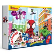 Quebra Cabeça Grandão 48 Peças - Marvel Spidey Amazing Friends - Toyster