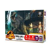Quebra Cabeça 100 peças - Jurassic World Giganotossauro - Mimo
