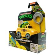 Mini Veiculos A Corda Tartarugas Ninja Rad Rip Racers - Leonardo - Candide
