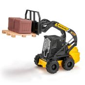 Brinquedo New Holland Construction Mini Carregadeira L330 Empilhadeira - Usual