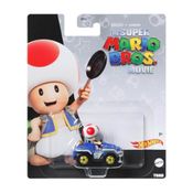 Hot Wheels Mario Kart Carrinho 1:64 - Toad Movie - Mattel HKD58