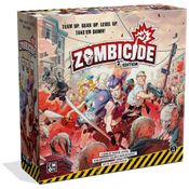 Jogo de Estratégia Zombicide 2 Ediçã 1 a 6 Jogadores, Para Maiores de 14 Anos, CMON ZCD001, Vermelho