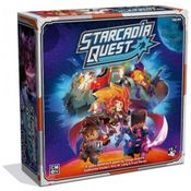 Jogo de Estratégia Starcadia Quest 2 a 4 Jogadores, Para Maiores de 12 Anos, CMON SAQ001, Vermelho