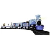 Disneys Frozen Conjunto de Trem Trenzinho Elétrico 24 Trilhos e Controle Remoto, LIONEL 711940, Azul