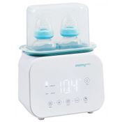 Aquecedor de Mamadeira Digital 7 em 1 com Visor LCD com Controle de Temperatura, e, 110v, MOMYEASY 9600, Branco