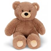 Pelúcia Urso para Crianças Maiores de 1 Ano, VERMONT TEDDY BEAR VTB 23846 , Marrom