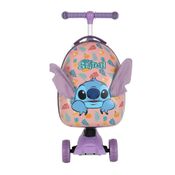 Mochila de Costas Com Patinete Luxcel Stitch Violeta