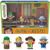 Chaves Pack Com 4 Little People Fisher-Price - Mattel HPW72