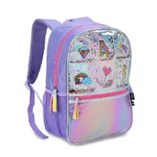Roxa Holográfica No Bad Days Glitter Mochila - Seanite MI40