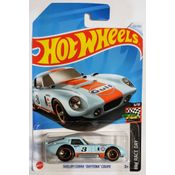 *Embalagem danificada* Hot Wheels Race Day - Shelby Cobra Daytona Coupe (Gulf)