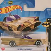 *Embalagem danificada* Hot Wheels Batman -  TV Series Batmobile