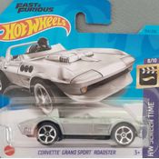 *Embalagem danificada* Hot Wheels Screen Time - Corvette Grand Sport Roadster (Velozes e Furiosos)