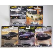 Hot Wheels Fast & Furious - Set Completo (5 miniaturas Velozes e Furiosos)