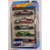 *Embalagem danificada* Hot Wheels Pack de 5 - Exposed Engines