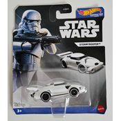 *Embalagem danificada * Hot Wheels Character Cars Star Wars - Stormtrooper