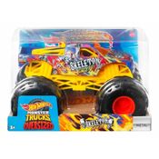 Hot Wheels Monster Trucks Oversized - Skeleton Crew Escala 1/24