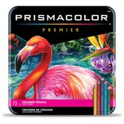 Kit Lápis de Cor Profissional com Estojo 72 peças, Prismacolor