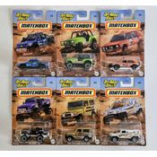 Matchbox Off Road Rally - Set Completo (6 miniaturas)