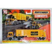 Matchbox Convoys - Ford Cargo & Dump Trailer / Quarry King