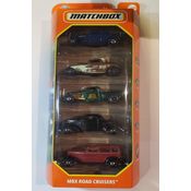 Matchbox Pack de 5 - MBX Road Cruisers