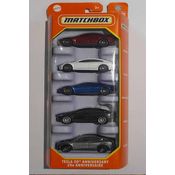 Matchbox Pack de 5  - MBX tesla 20'' aniversary 20e anniversaire