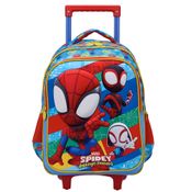 Mochila Escolar Com Rodinhas - Marvel - Spidey - Xeryus