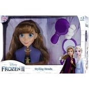 Busto De Boneca e Acessórios - Styling Head - Disney - Frozen - Anna - Novabrink