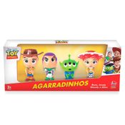 Conjunto de Bonecos - Disney - Toy Story - 4 Personagens - Líder