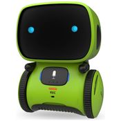 Robô Interativo com Sensor de Toque, Controle de Voz, Reconhecimento de Fala, Canta e Dança, 4 a 7 Anos, GILOBABY AT001, Verde Claro