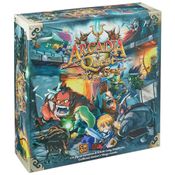 CMON AQ001 Jogo de Estratégia Arcadia Quest 2 a 4 Jogadores, Para Maiores de 14 Anos