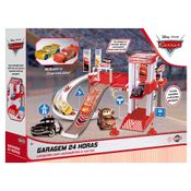 Playset e Mini Veículos - Disney - Cars - Garagem 24 Horas Com Acessórios - Toyng