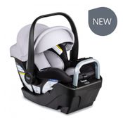 Cadeira de Bebê para Carro Britax Willow S com Base Alpine, Branco Glacial