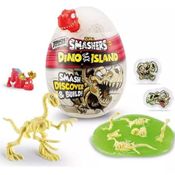 Smashers Dino Island Ovo Supresa Pequeno FUN Vermelho