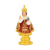 Menino Jesus De Praga 12.5cm - Enfeite Resina - Tudo em Caixa