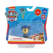 Mini Figura - Topper - Unitário Sortido - Chase - Patrulha Canina - Estrela