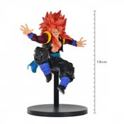 Figura Colecionável - Super Dragon Ball Heroes - Gogeta Super Sayajin 4 Xeno - 9th Anniversary