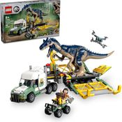 LEGO Jurassic World Missões de Dinossauro: Caminhão de Transporte de Alossauro