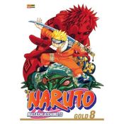Livro Mangá - Naruto Gold Edition Vol. 08 - Panini
