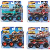 Carrinho - Hot Wheels - Monster Trucks - Caminhões Reboque - Modelos Sortidos - Mattel