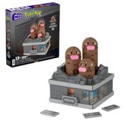 MEGA Pokémon - Miniatura do Dugtrio Com Movimento - Mattel HTH73