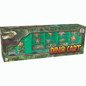 Conjunto Carreta Dino Cart Braskit